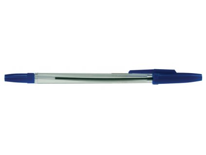 pero kuličkové MEMO jednorázové barevné modré