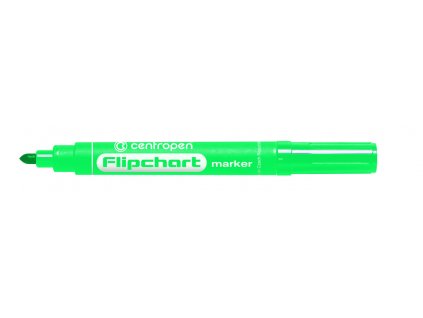 značkovač Centropen 8850 zelený Flipchart - kulatý