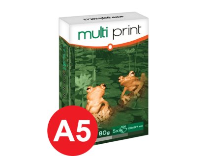 Xerografický papír MultiPrint A5/80g