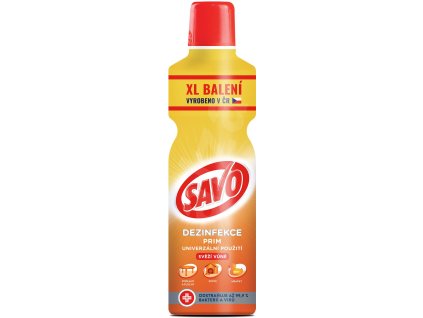 Savo Prim Svěží vůně 1,2l (oranžová)