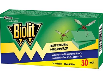 Biolit náhradní polštářky proti komárům 30ks