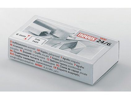 spojovače 24/6 1000ks NOVUS