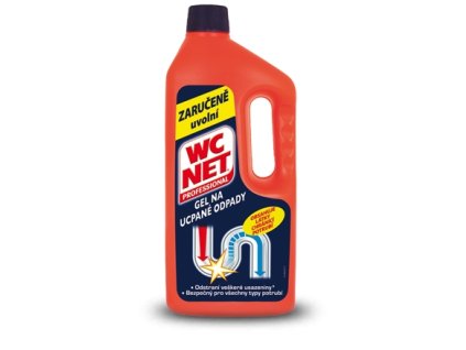 WC NET gelový čistič odpadů 1l