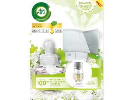 Airwick Electric komplet Bílé květy 19ml