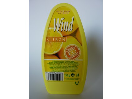 Wind gel osvěžovač 150g Citron