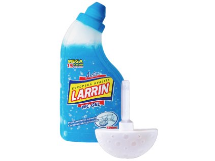Larrin WC 500ml gel Arctic-modrý+košík