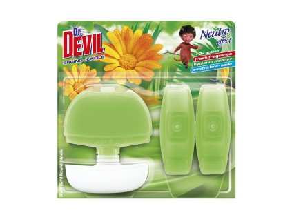 Dr.Devil WC blok Neutro Efect 3x55 ml Spring