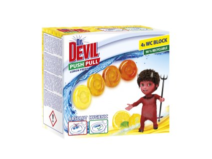 Dr.Devil WC Push Pull 4x20g Lemon