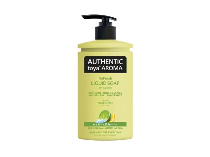 AUTHENTIC tekuté mýdlo 400ml Ice lime a lemon