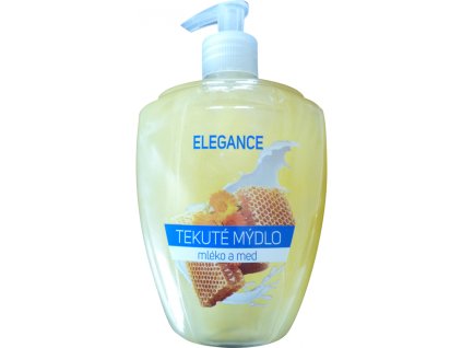 Elegance tekuté mýdlo Mléko a med 500ml