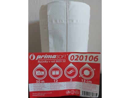 Ručník role Midi 2vrst.celul.50m BM