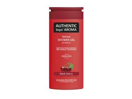 AUTHENTIC sprchový gel 400ml Black cherry