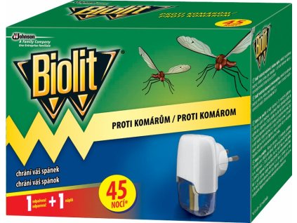 Biolit el.odpařovač s tek.náplní 45 nocí 1+27ml