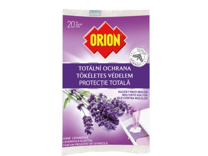 Orion kuličky proti molům levandule 20ks
