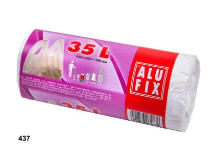 Pytle na odpad zavaz.35l/25ks bílé Alufix