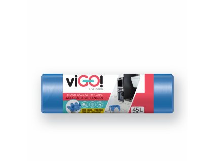 Vigo pytle s uchy 45l/20ks, Q173, modré HDPE 55x67,5cm