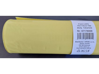 Pytle odpad 700x1100 15ks/120l 80mi žluté
