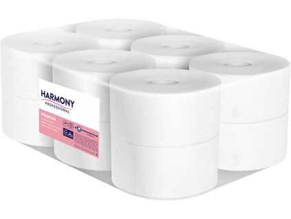 Harmony Jumbo toaletní papír 100 % celulóza průměr 190 mm