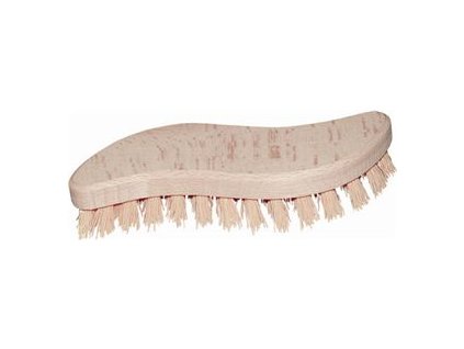 Kartáč podlahový ruční "S" dřevěný