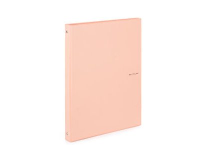 Kroužkový záznamník Karis PASTELINI - A4 / oranžová