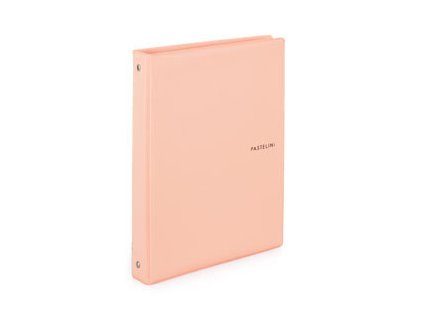 Kroužkový záznamník Karis PASTELINI - A5 / oranžová