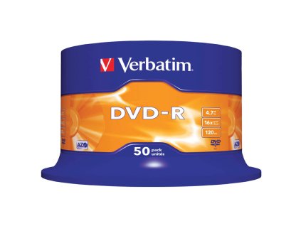 DVD-R Verbatim spindl 50 ks