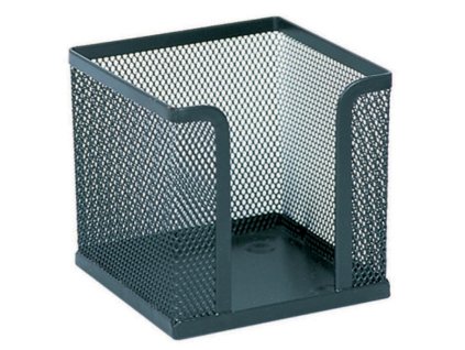 kovovy spalicek TECHO cerny