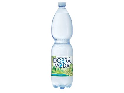 Dobrá voda neperlivá- bílé hrozny 1,5 l