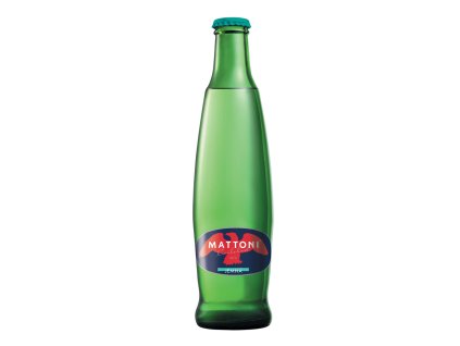 Mattoni minerální voda Grand bez příchutě - jemně perlivá / 0,33 l / ve skle