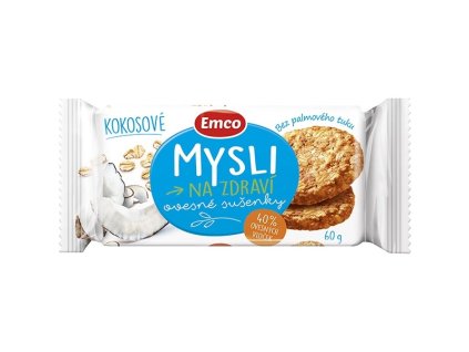 EMCO musli sušenky - kokosové / 60 g