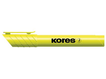 zvýrazňovač Kores High liner PLUS žlutý