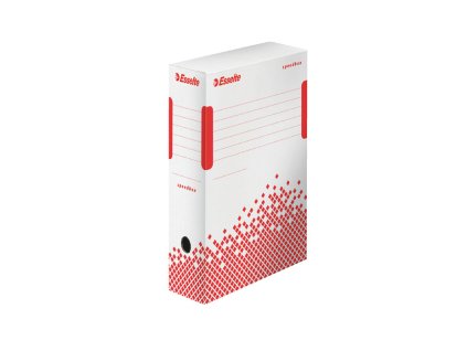 box archivní Esselte Speedbox hřbet 10 cm bílý