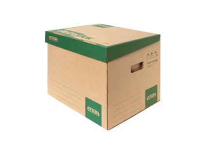 box EMBA hnědý 330x300x295