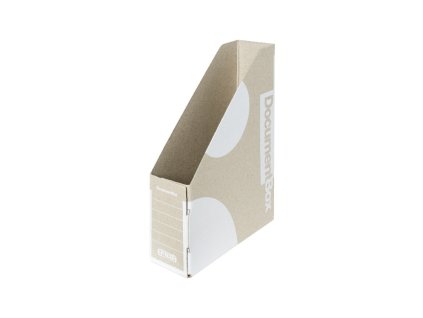 pořadač seříznutý A4 EMBA 330x230x75 bílý
