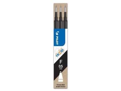 náplň roller Frixion Clicker 0,5 černá 3ks