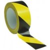 Páska lepící výstražná žluto-černá 5cm x 66m