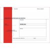 Obálky B6 s dodejkou samopropisovací - s červeným pruhem / 1000 ks