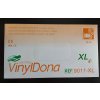 Rukavice Dona Vinyl XL 100ks nepudr.bílé jednoráz.