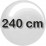 240 cm