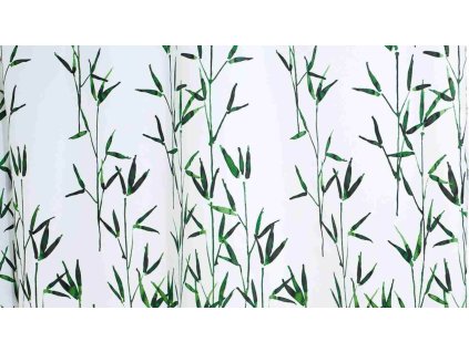 BAMBU - Sprchový závěs 180x200 cm, zelený, d85398166, 8590507280569, 63