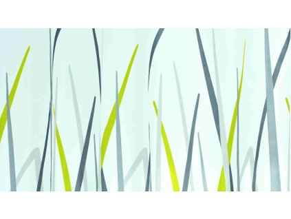ERBA - Sprchový závěs 180x200 cm, zelený