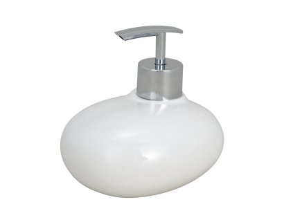 PEBBLE - Dávkovač mýdla, bílý, z19496100, 4008838103081, 64