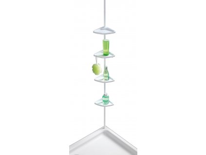 EASY - Teleskopický sprchový kout 19,5x78-265x26 cm, bílý