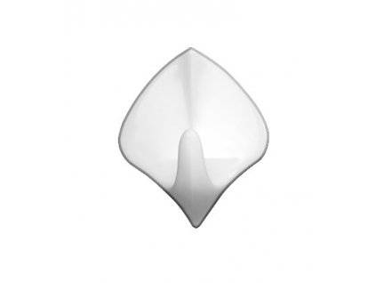 RHOMBUS - Háček 3x5x4 cm, bílý