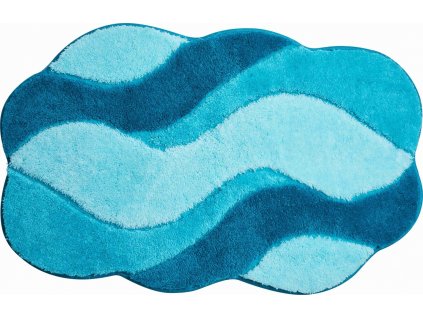 Koupelnová předložka modrá, Polyakryl UltraSoft, CARMEN
