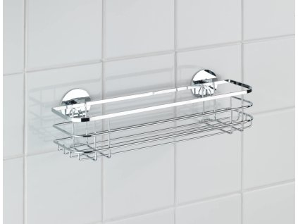 BEZ VRTÁNÍ TurboLoc - MAXI polička, nerez