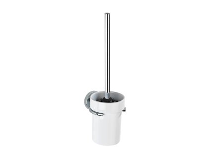 BEZ VRTÁNÍ VacuumLoc CAPRI - WC štětka, bílá