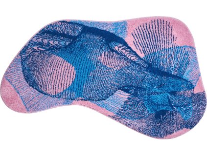 Koupelnová předložka růžová, Polyakryl SuperSoft, VISION