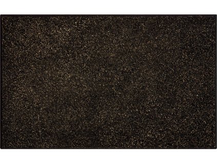 Koupelnová předložka černá;zlatá, Polyakryl SuperSoft, ROMAN SHINE