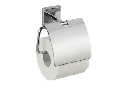 BEZ VRTÁNÍ PowerLoc LACENO - Držák WC papíru, kovově lesklý